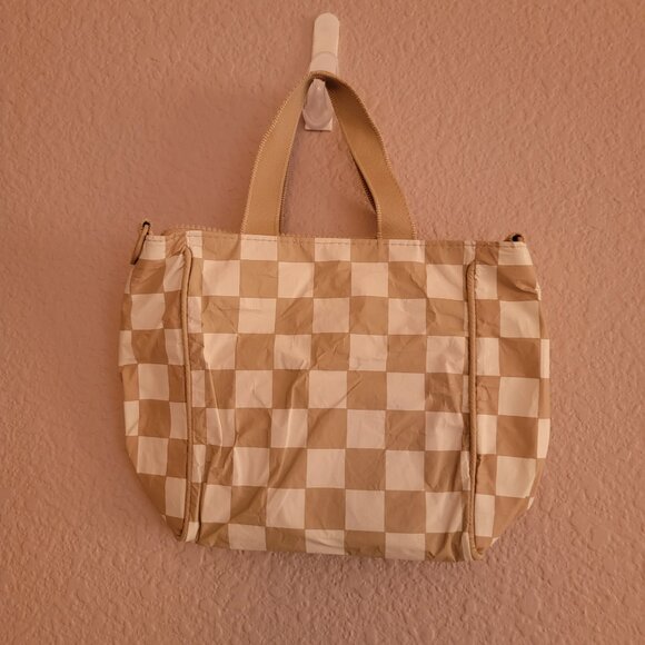 Aloha Collection Crossbody Bag Splash Proof Travel Purse Checkmate New - Picture 5 of 8